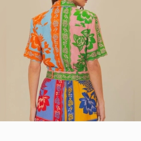 FARM Rio Multicolor Mini Dress - Picture 4 of 7